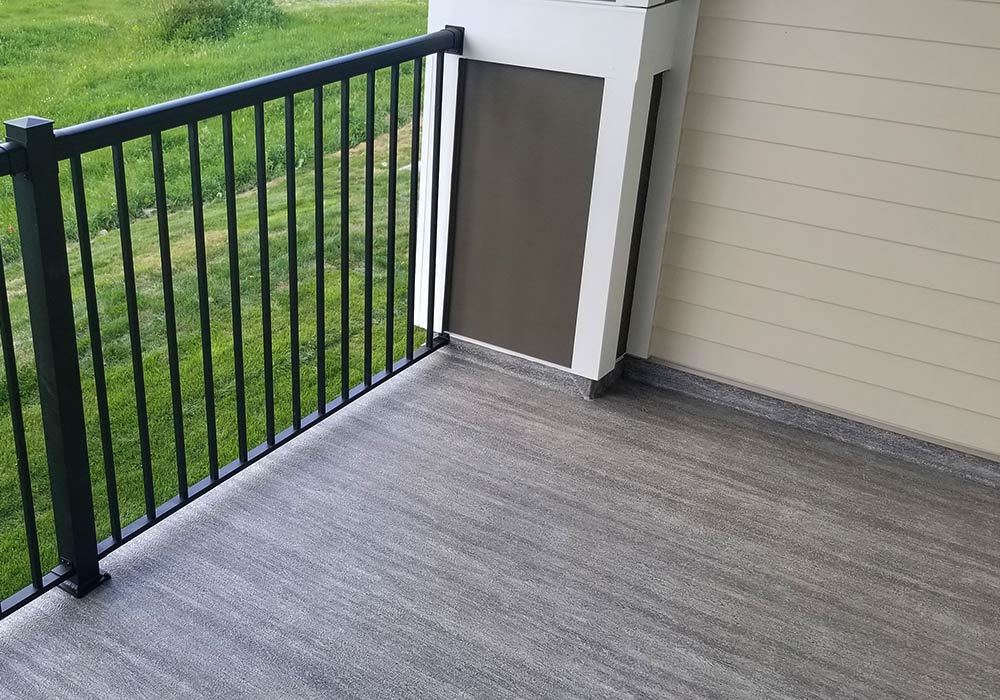 Duradek Legacy Dirftwood & Durarail Picket Railing