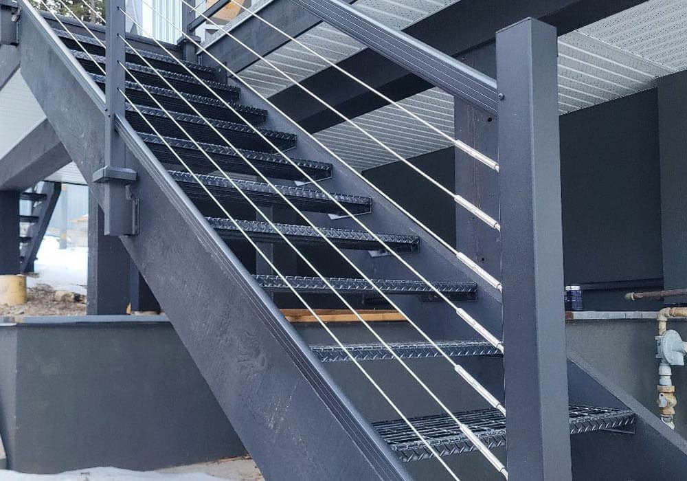 Cable Rail Stair Set